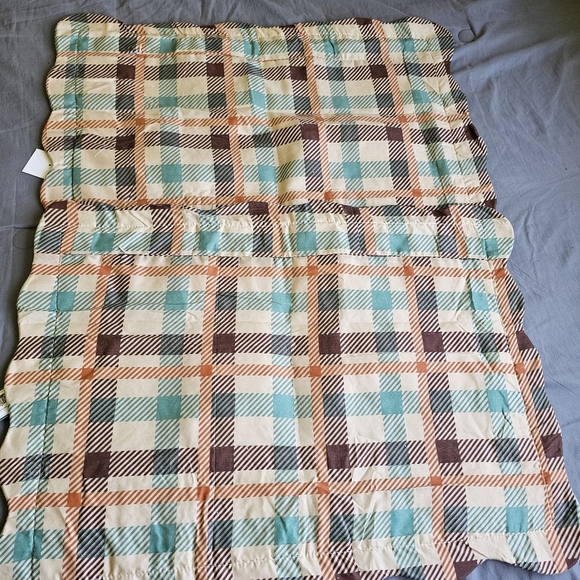 Quilted Pillowcase Shams‎ Pinecone Prairie Country Cabin NWT - Picture 5 of 6